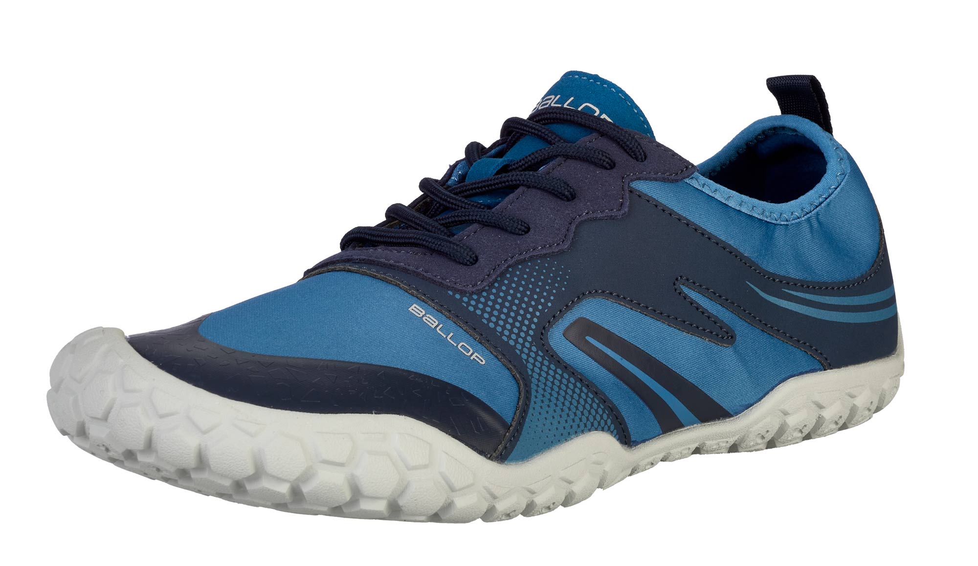 BALLOP Barfußschuhe Serengeti deep sea blue