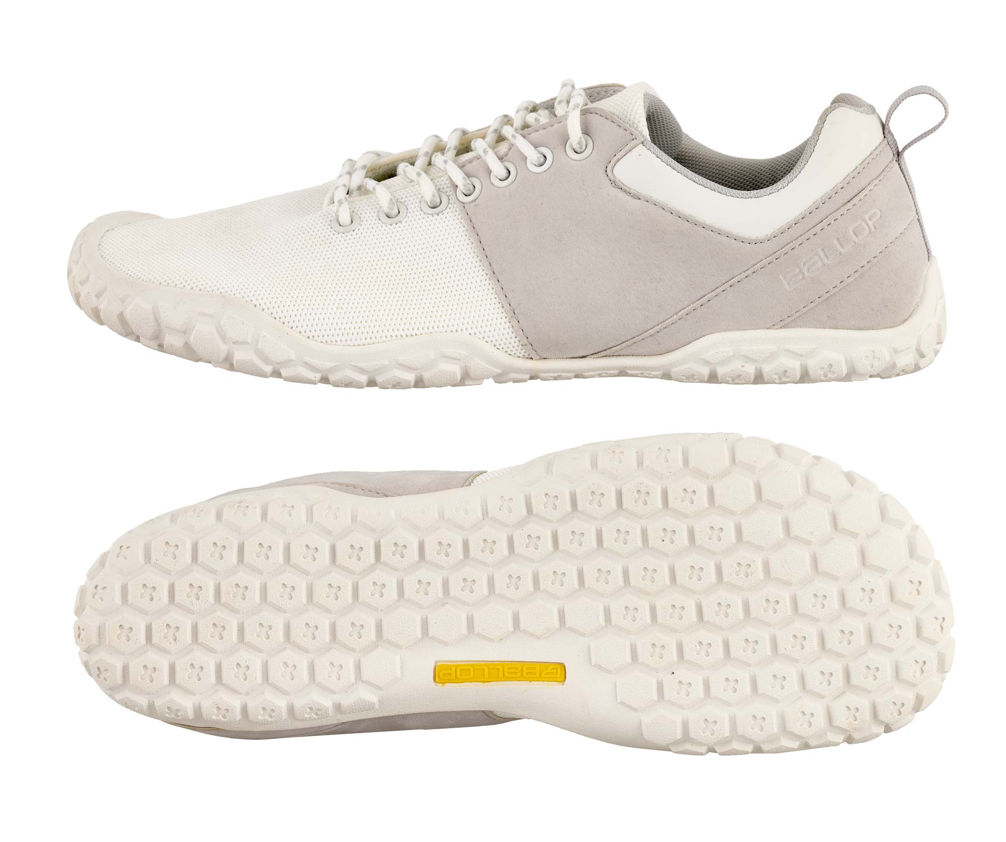 Sneaker, Canvas, Beige, Gummisohle, Laufschuh