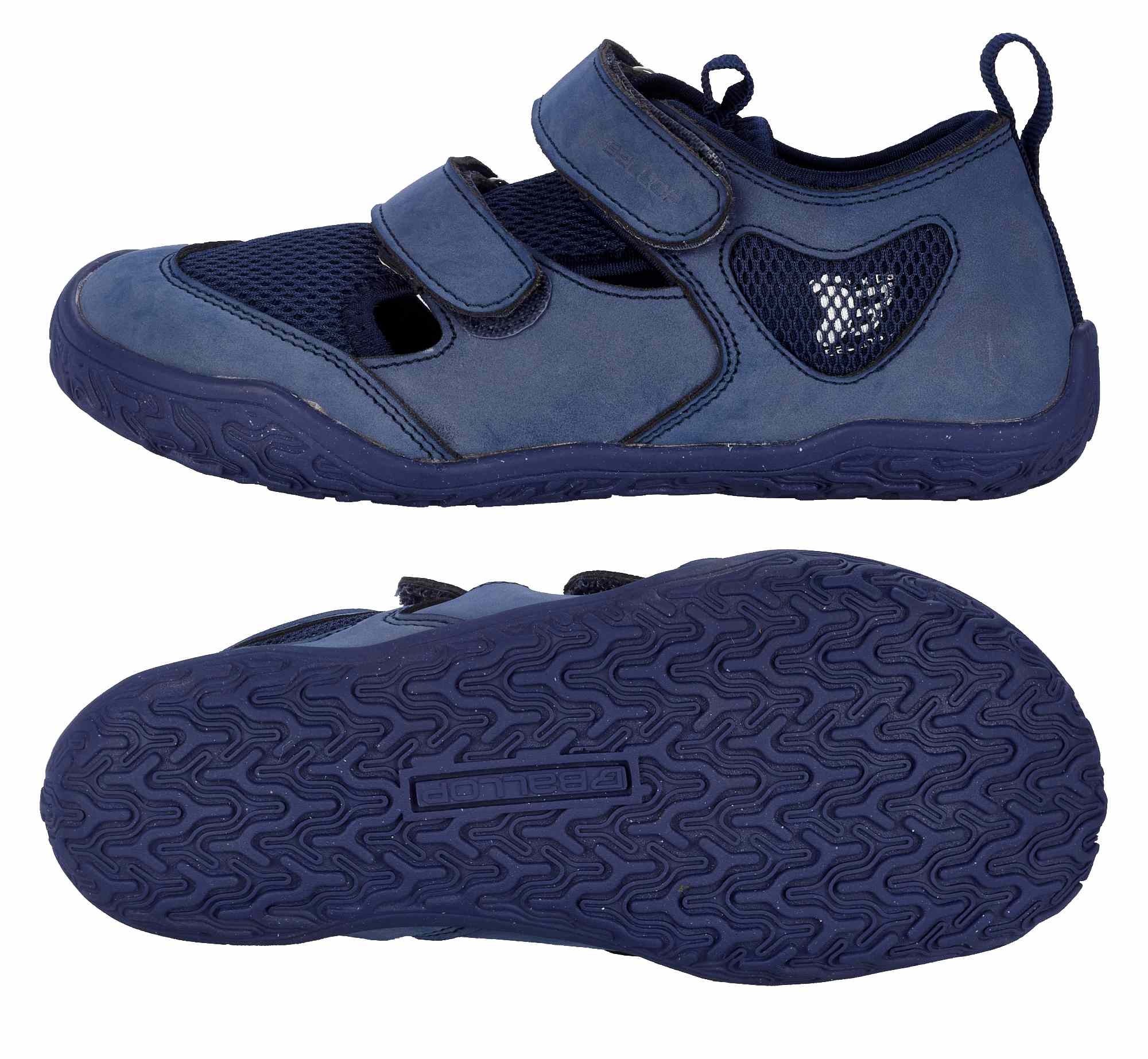 Ballop Ballop Kinder-Barfußsandale Smilsu Blau in Barefoot, barefoot shoe
