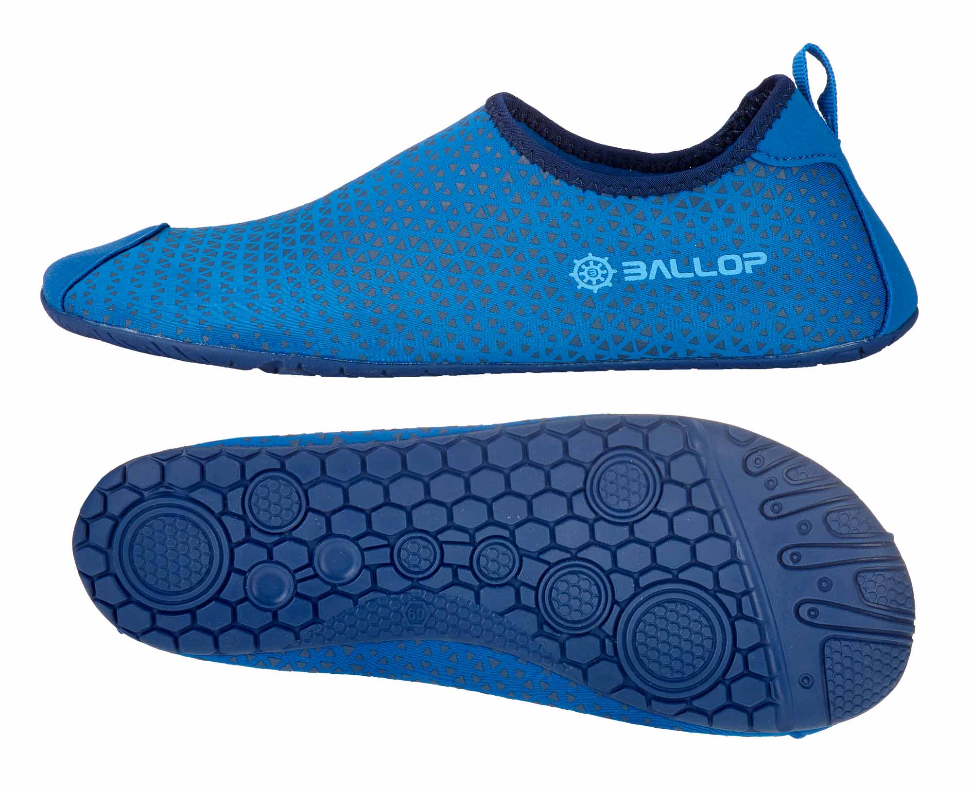 Barfußschuh, Schuh, Laufschuh, Blau, Gummisohle