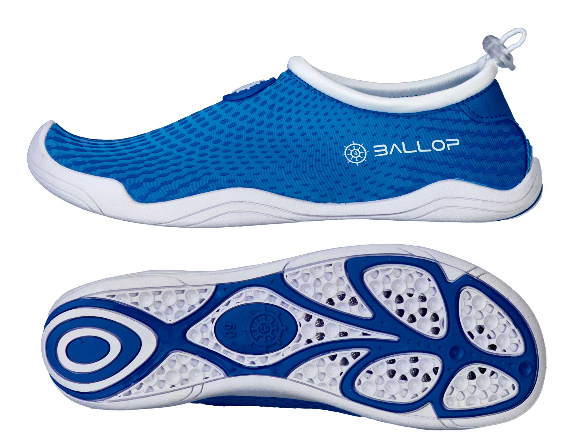 Ballop Ballop Wasserschuh Voyager blau, barefoot shoe