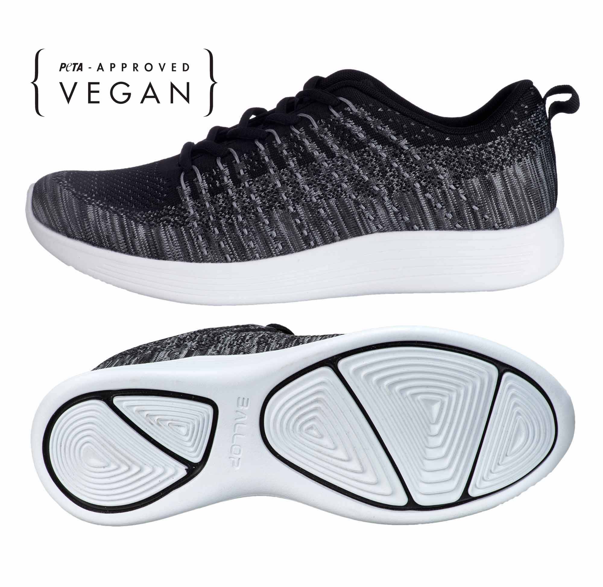 Ballop Ballop Sneaker Mix schwarz/grau, barefoot shoe