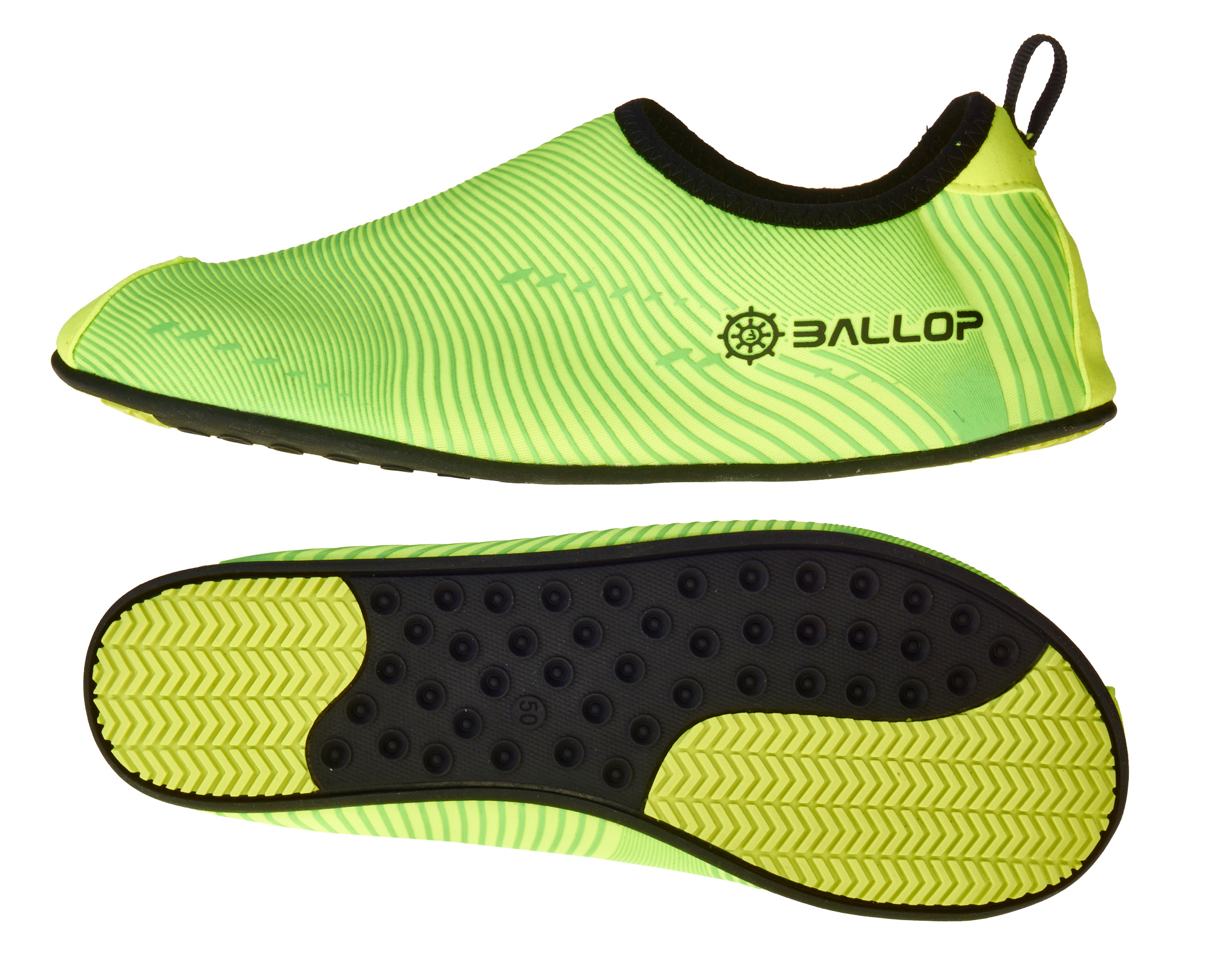 Ballop Wasserschuh Wave grün, barefoot shoe