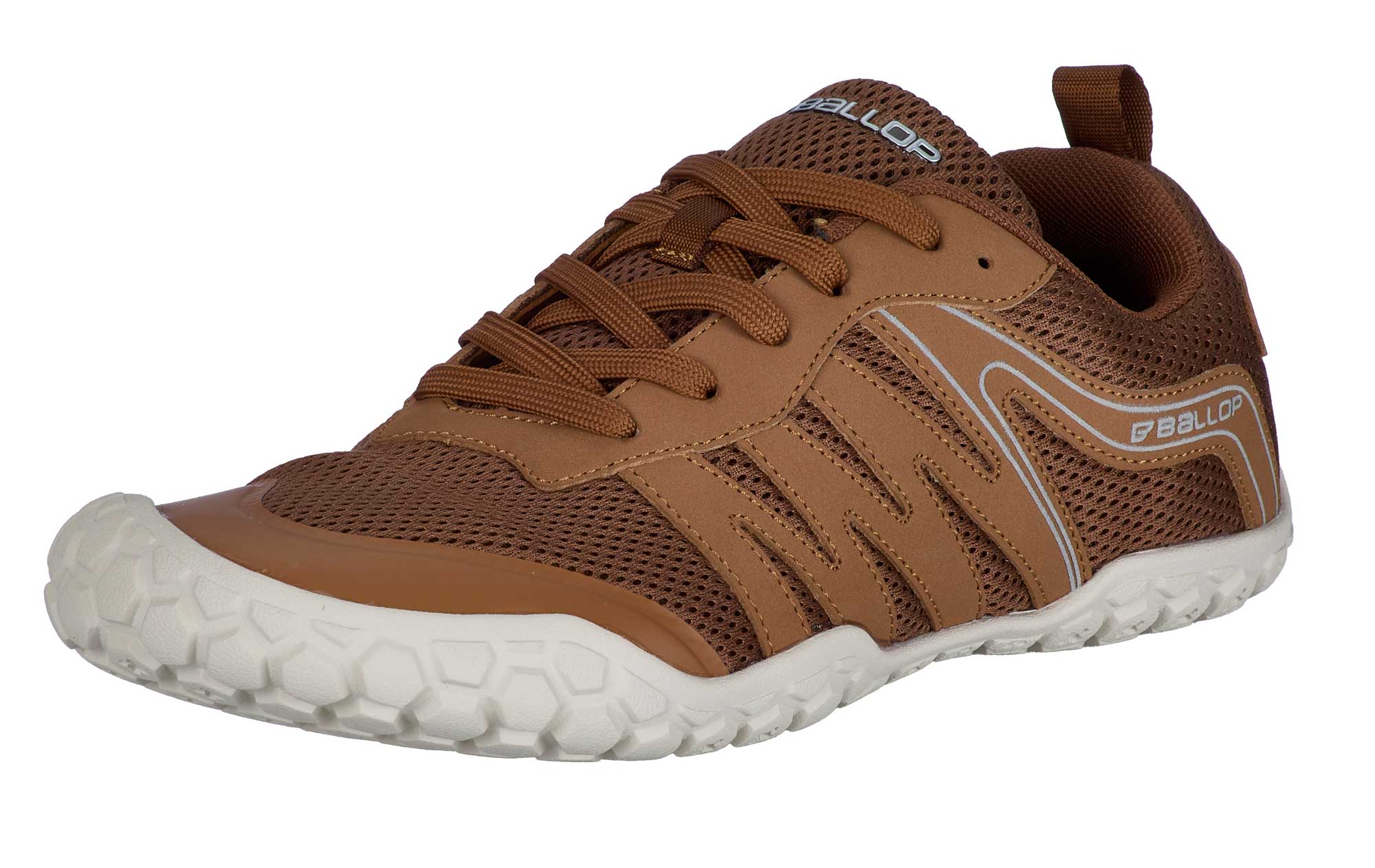 Ballop Ballop Barfußschuhe Pellet in Sand and Olive, barefoot shoe