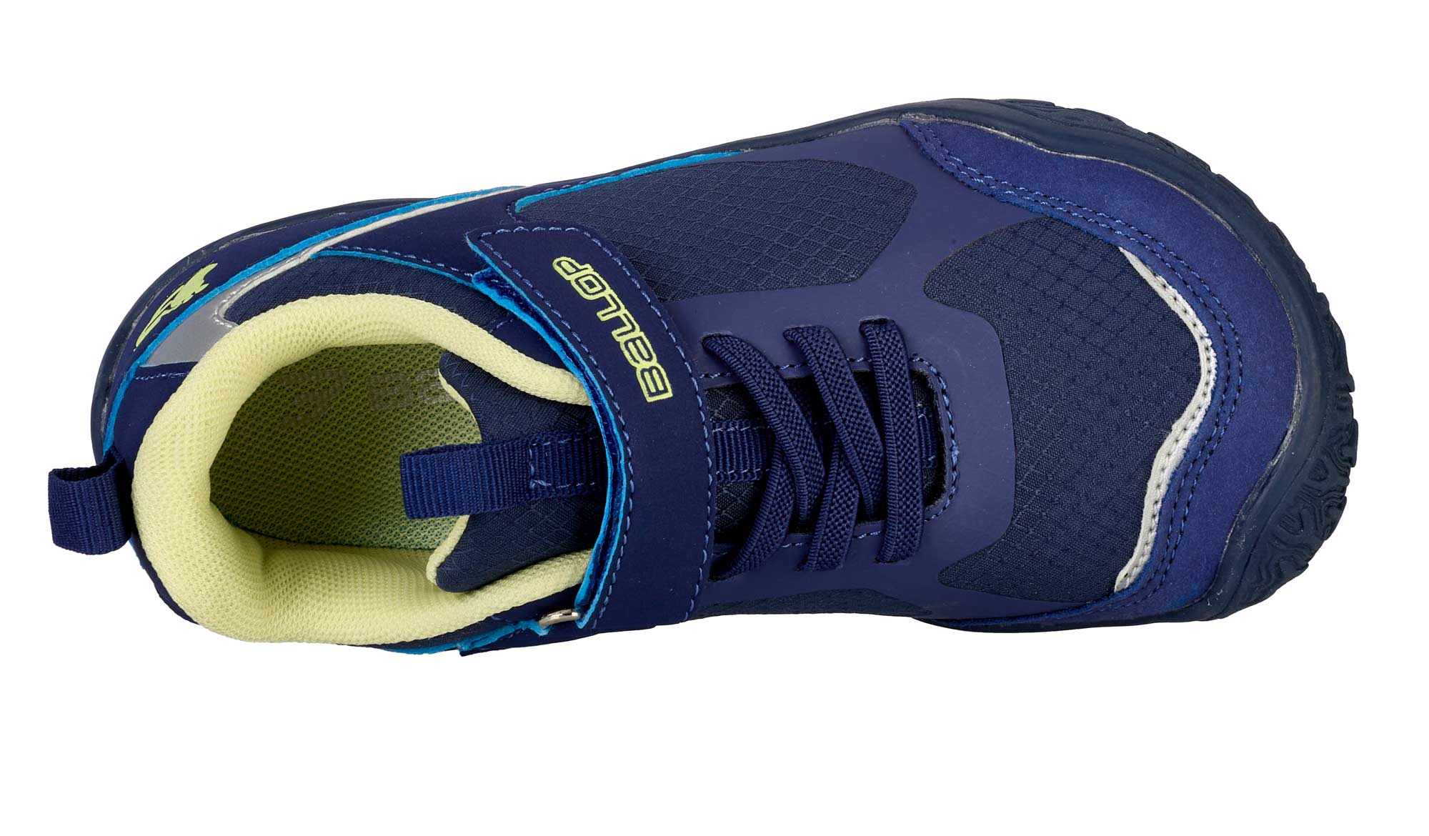 Ballop barefoot shoes Evoluti kids blue