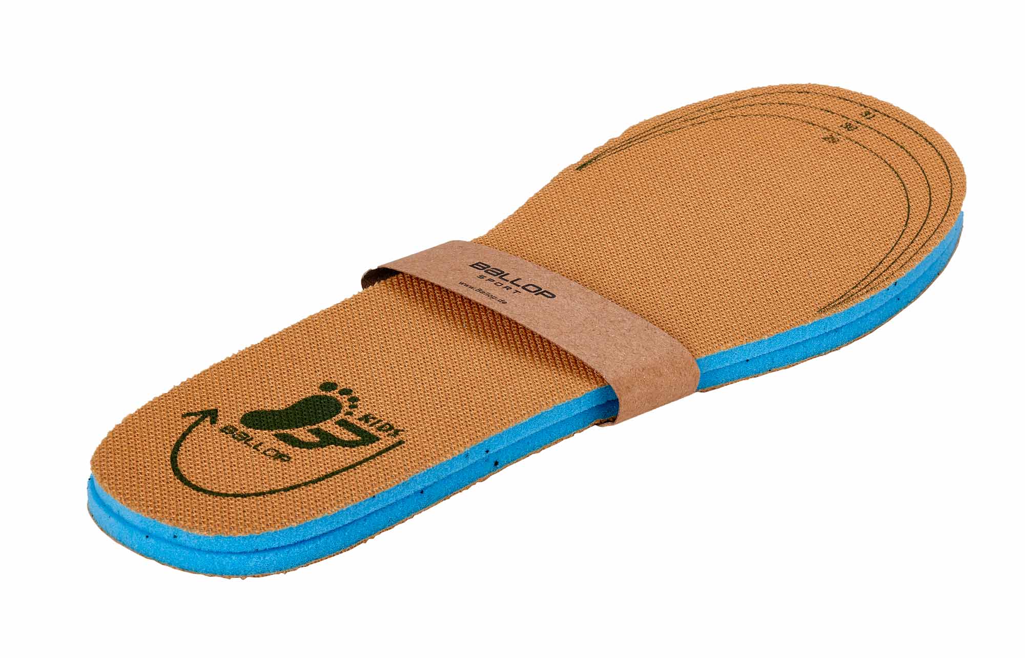 BALLOP Ersatz-Innensohle Flat für Barefoot Kids