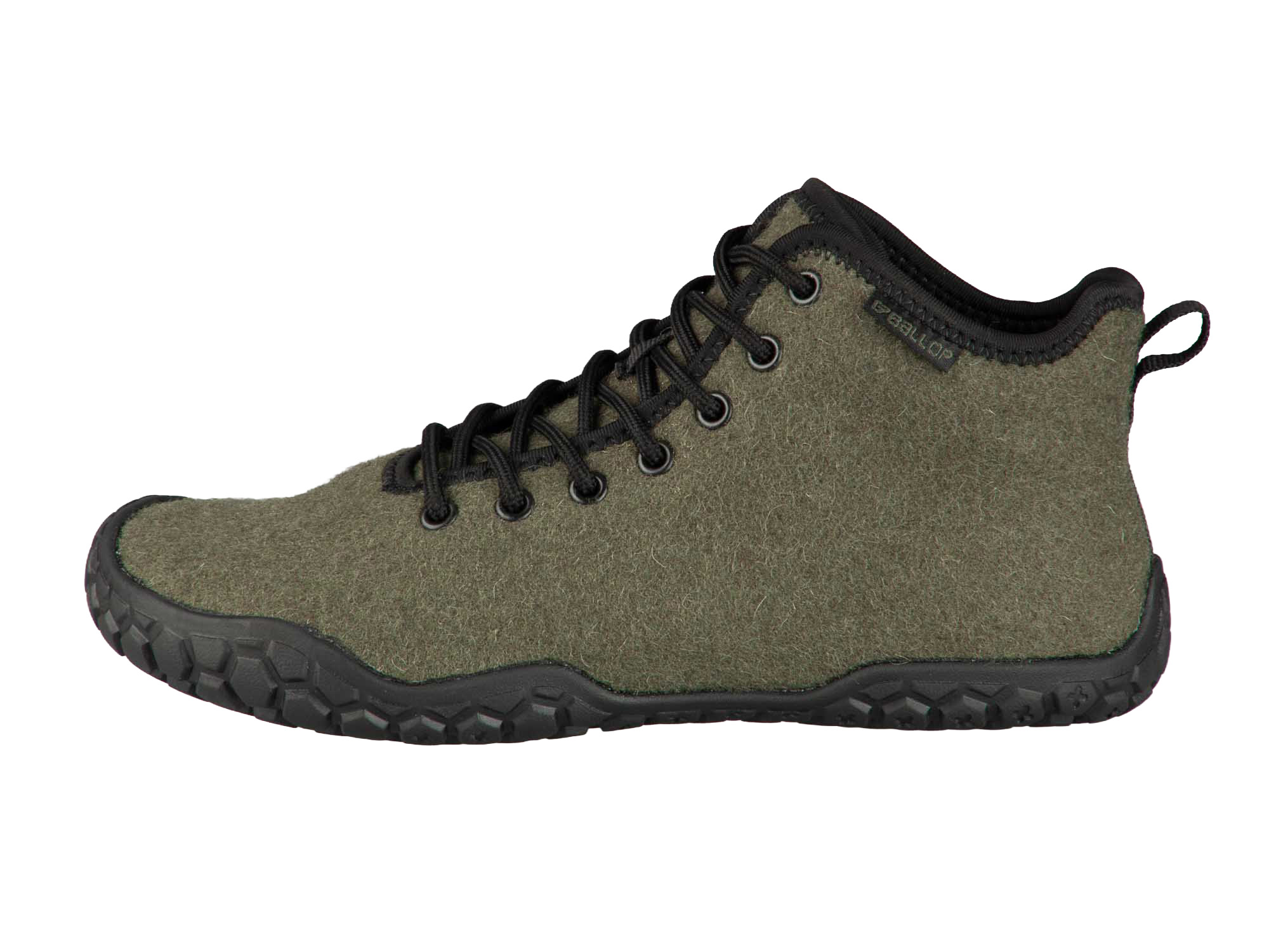 Stiefel, Wanderschuh, Grau, Kuschelige Oberfläche, Gummisohle