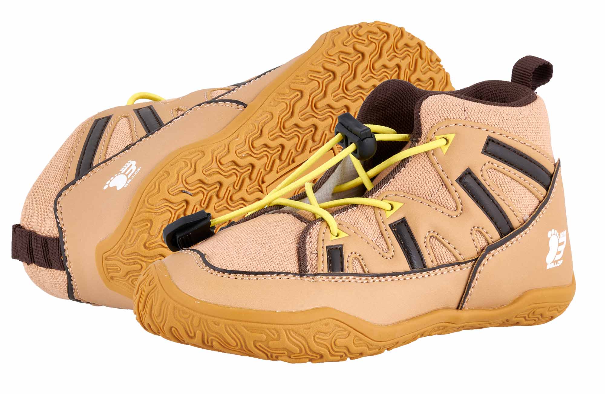 BALLOP Kids Barfußschuhe Intense brown