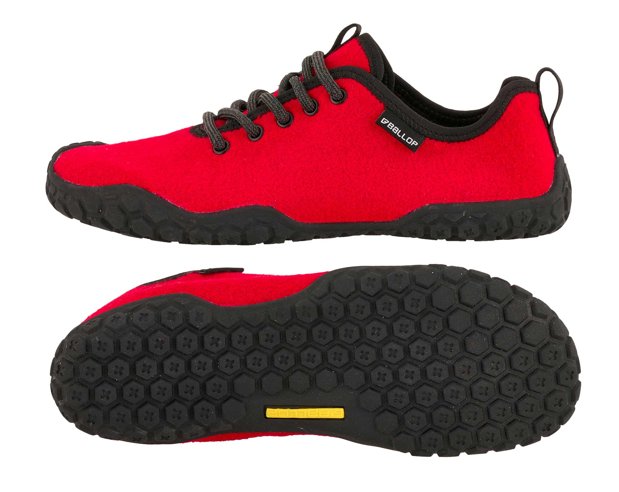 BALLOP Barfußschuhe Corso red