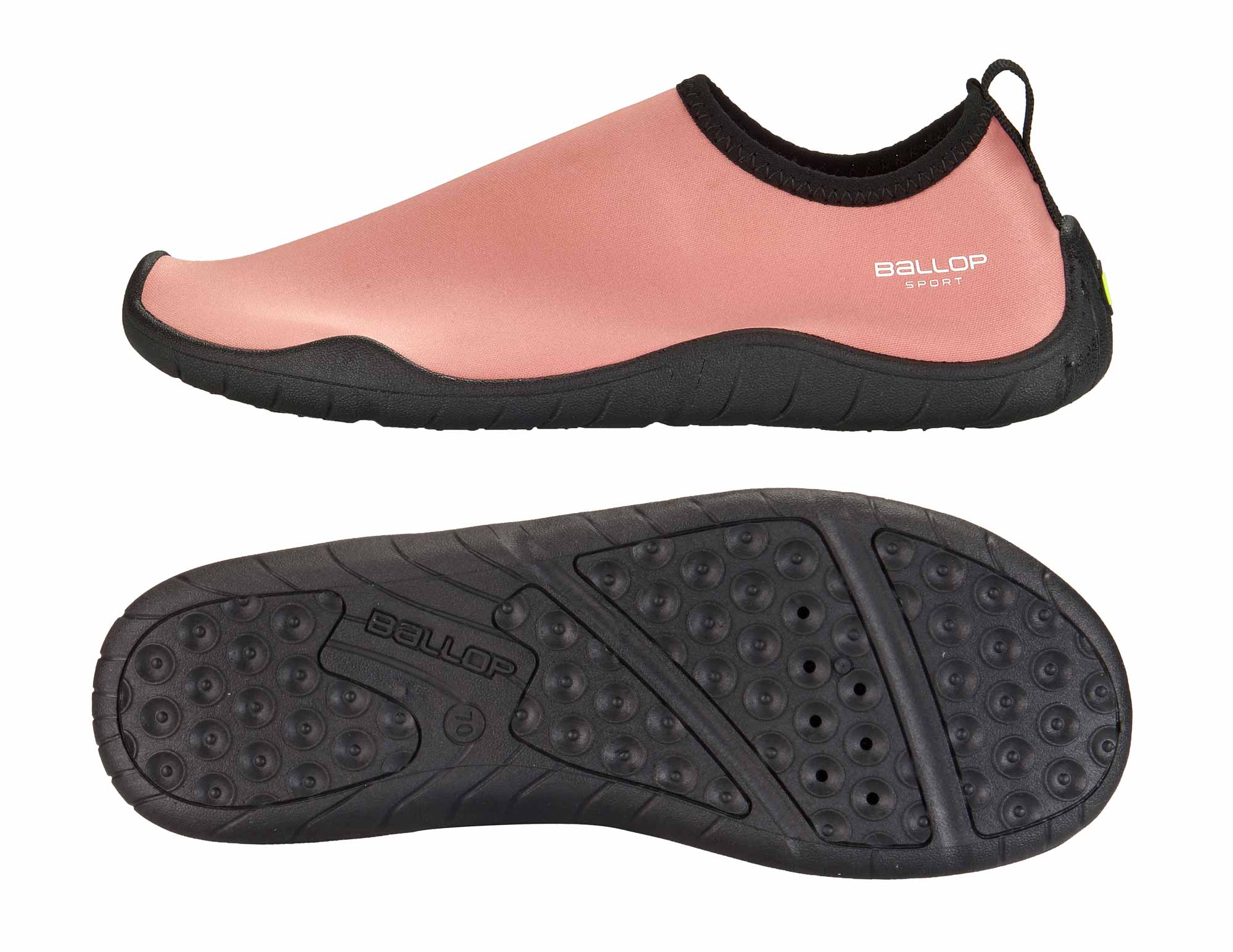 Schuh, Gummisohle, Slip-On, Pink, Sport, Runningschuh, Slipper, Pink, Gummi-Sohlen, Gummistiefel-ähnlich