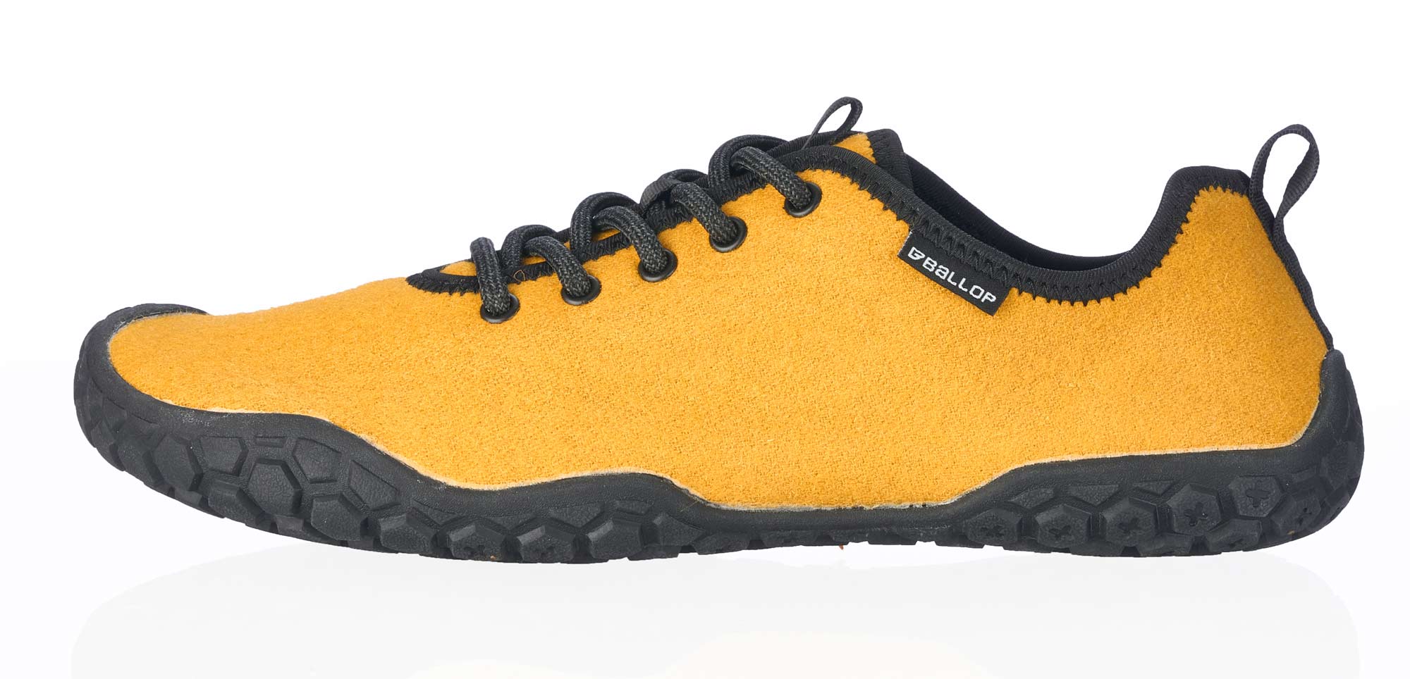 BALLOP Barfußschuhe Corso mustard