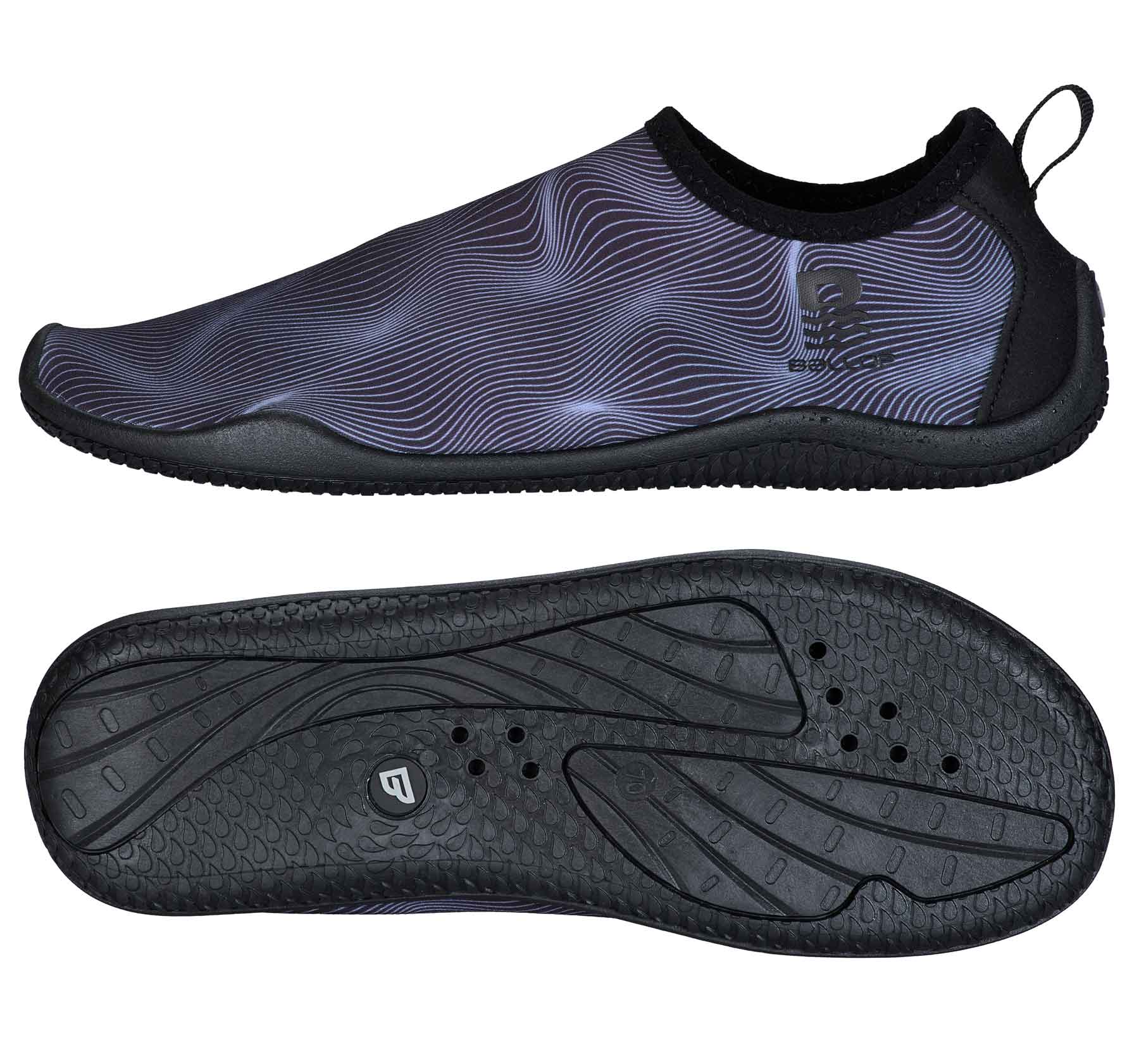 Ballop Badeschuhe Salora black