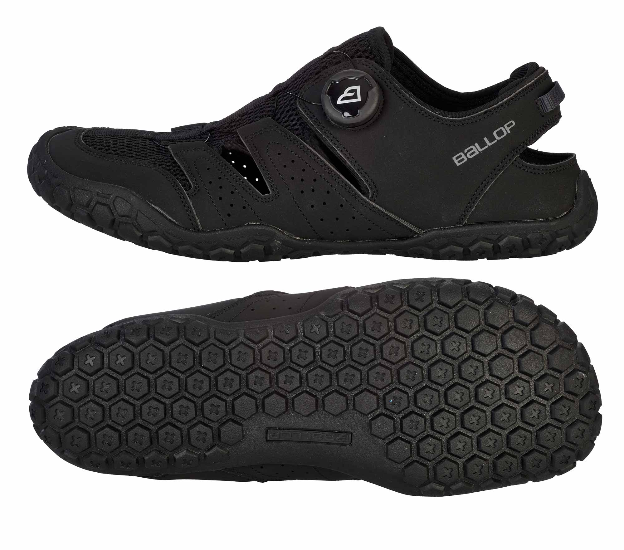 Schuhe, Sandalen, Gummi-Sohle, Strap-Schuh, Ballop?