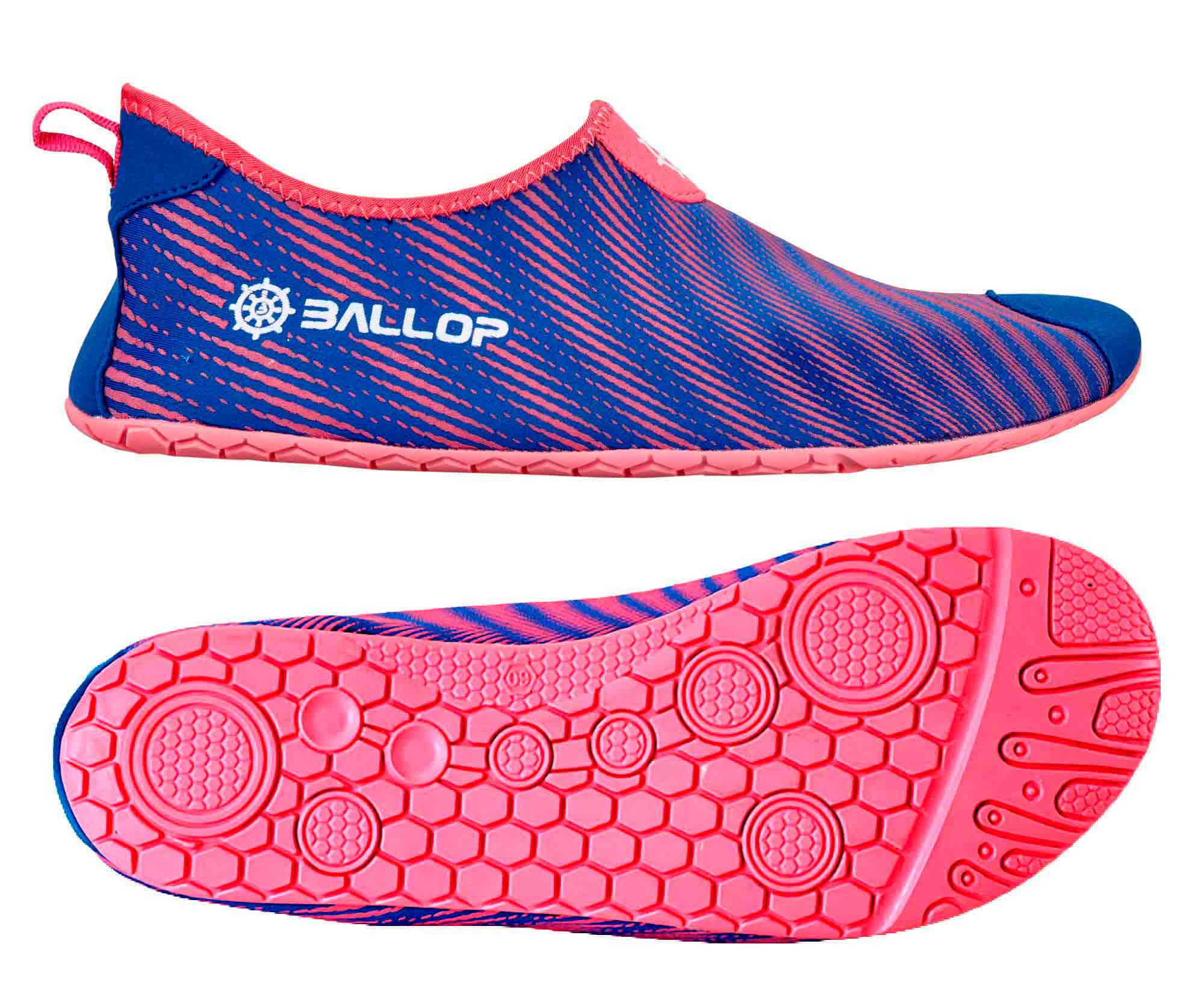 Schuh, Schnürsenkelloser Schuh, Wasserschuh, Surf-Slipper, Gummi-Sohle