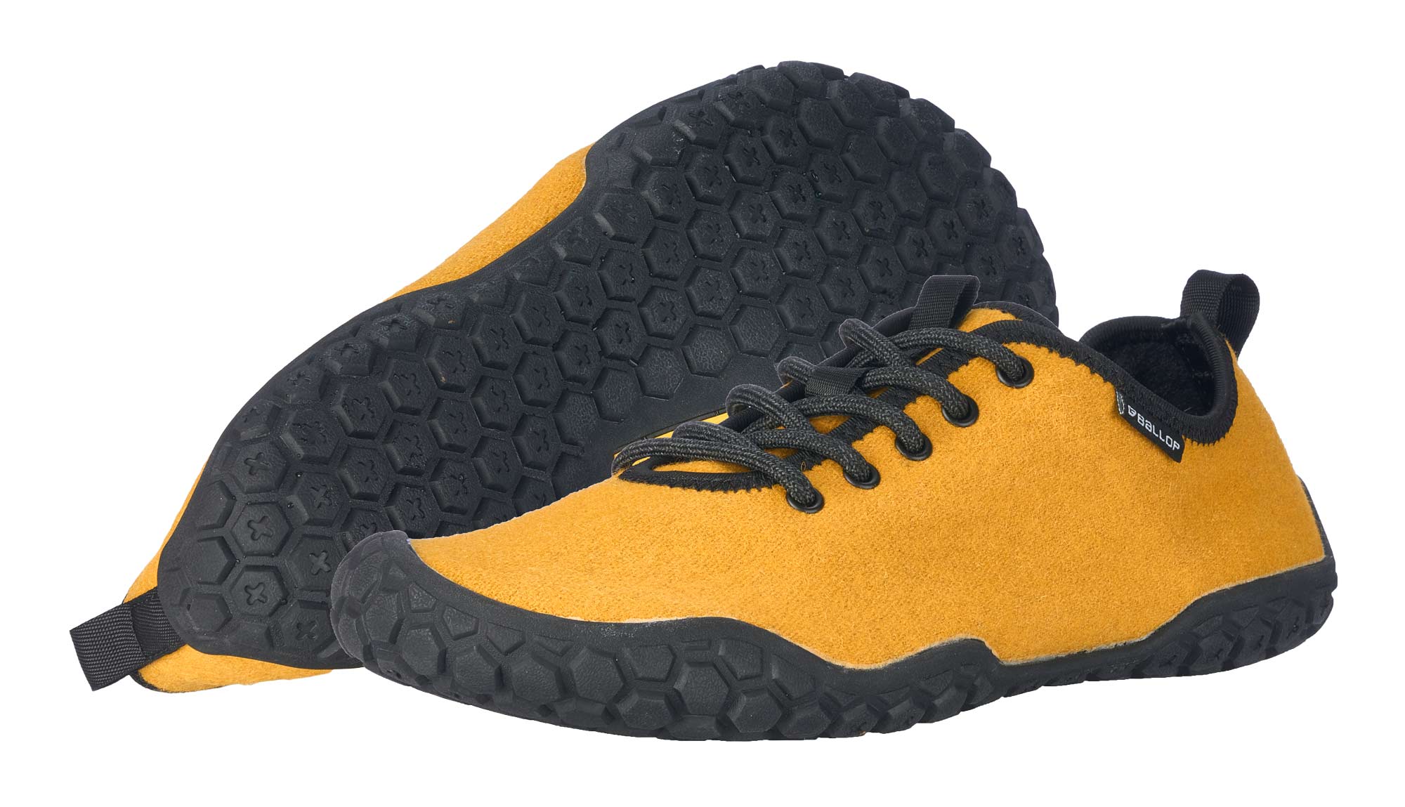 BALLOP Barfußschuhe Corso mustard