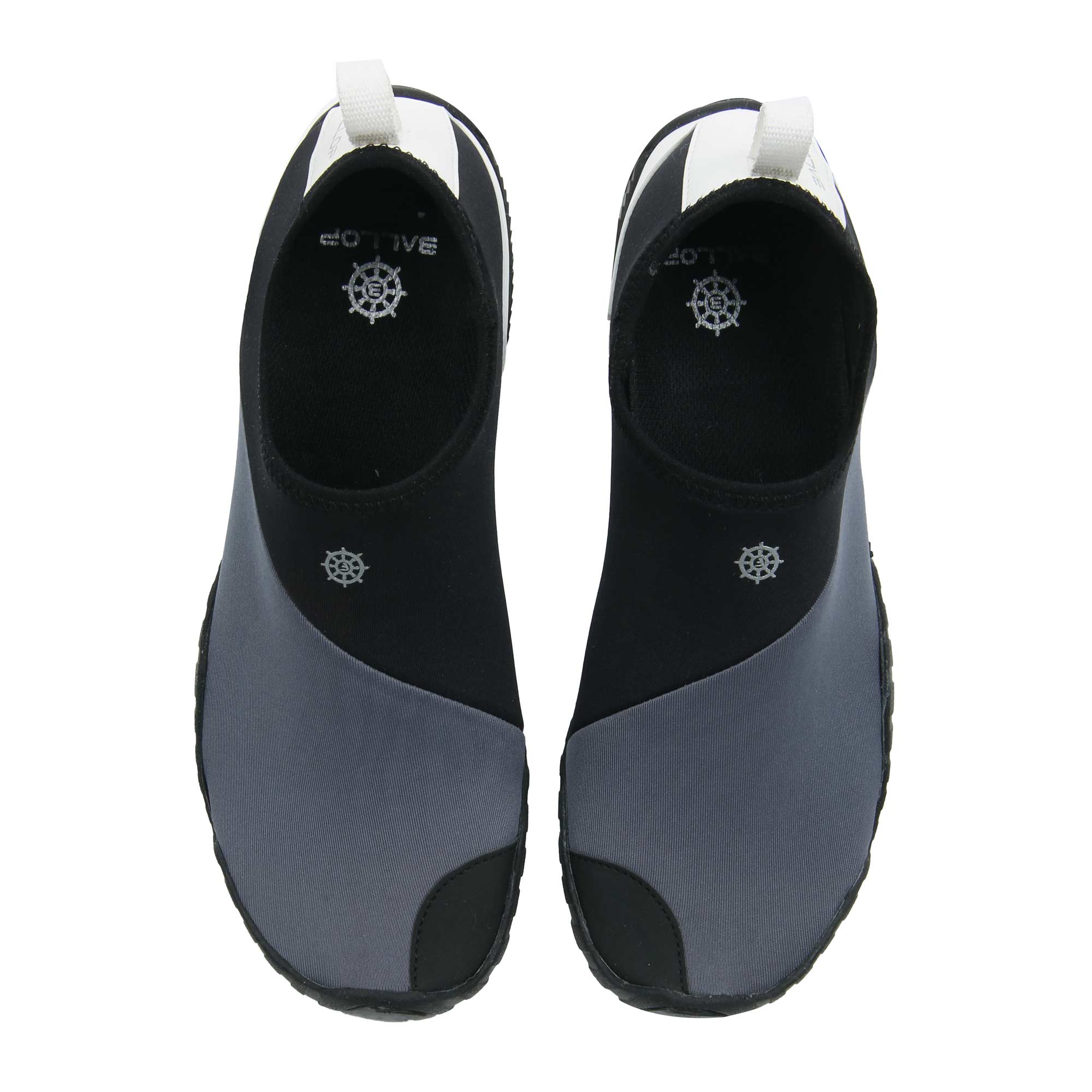 Ballop Ballop Barfußschuh Chameleon grau/schwarz, barefoot shoe