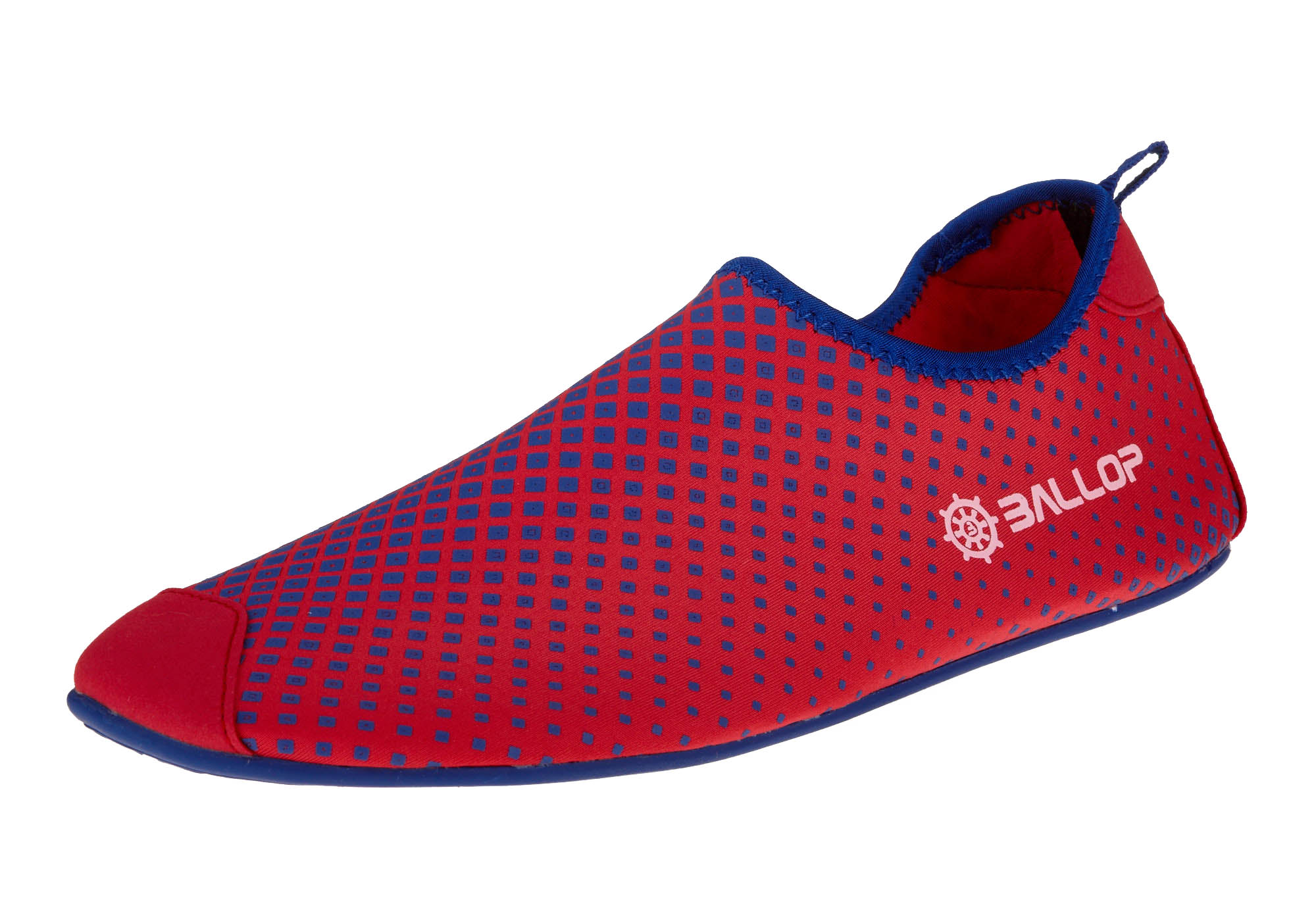 BALLOP- Schuhe "Aqua Fit Typhoon red" Barfußschuh Spandex. Größen: 37,5-47 